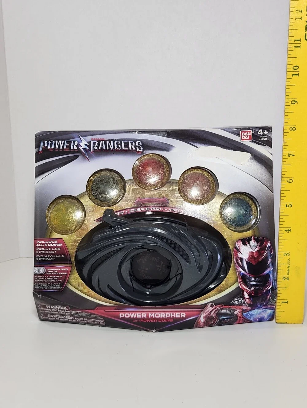 Power Rangers Movie Power Morpher w/ 5 Power Coins Bandai 2017 NEW Sealed
